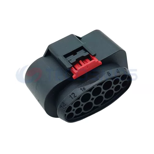 Auto Parts Sealed Waterproof Cable Harness Wire Connector Plug for Volkswagen Audi 14-pin Female Plug 8W0973737 - image 5